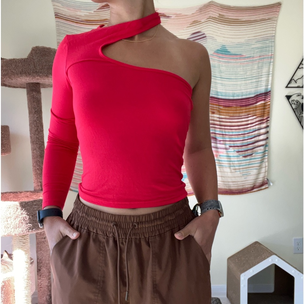 Sexy One Shoulder Top